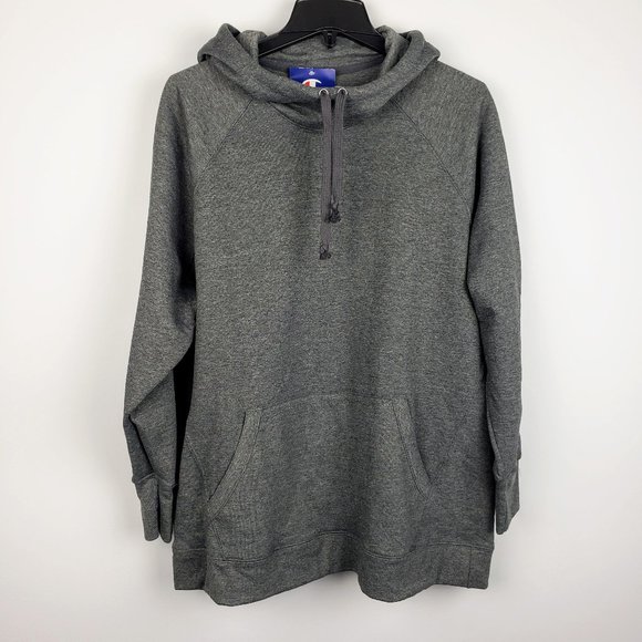 champion granite heather hoodie